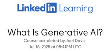 What is Generative AI? badge
